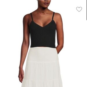 Solid & Striped Fleur Camisole in Black